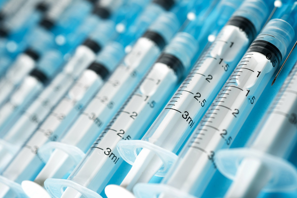 The UN vaccine-sharing scheme COVAX has only distributed 722 million doses (stock image).
