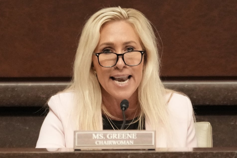 Marjorie Taylor Greene further criticized her fellow Republicans as the government shutdown tied the record for longest in US history.