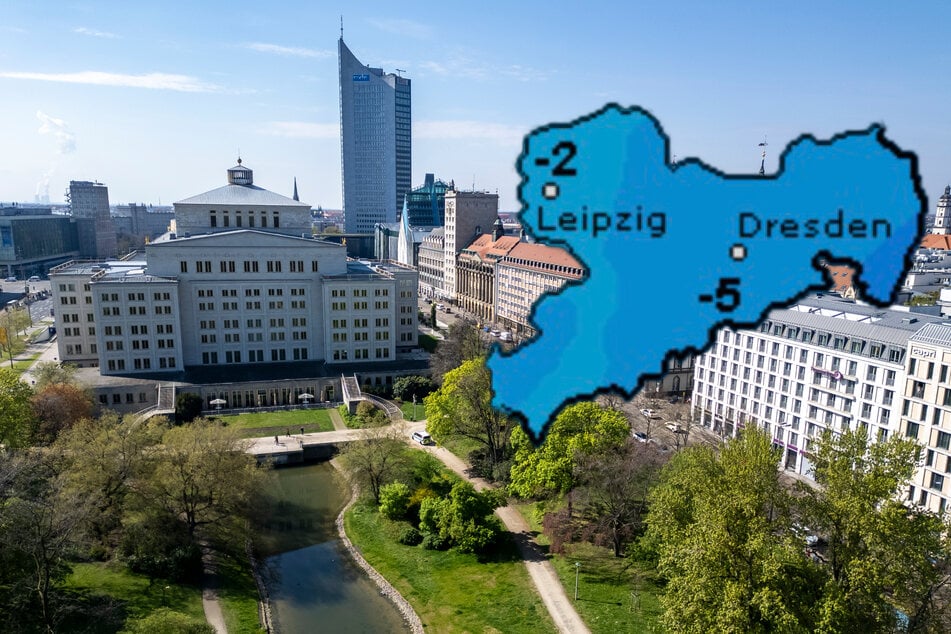 Obwohl es tagsüber mild und sonnig wird, fallen die Temperaturen nachts stark ab.