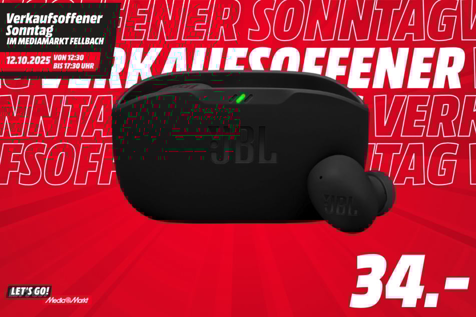 JBL-Kopfhörer für 34 Euro.
