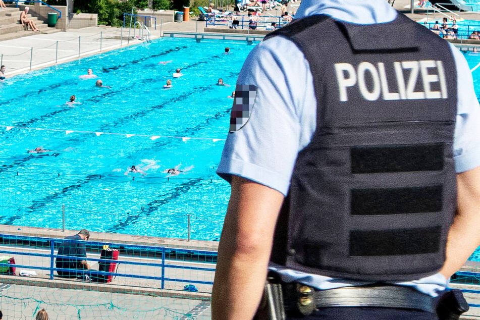 Am frühen Samstagabend rückten Polizisten ins Frankfurter Brentanobad aus: Einem jungen Mann wurde sexueller Missbrauch vorgeworfen. (Symbolbild)