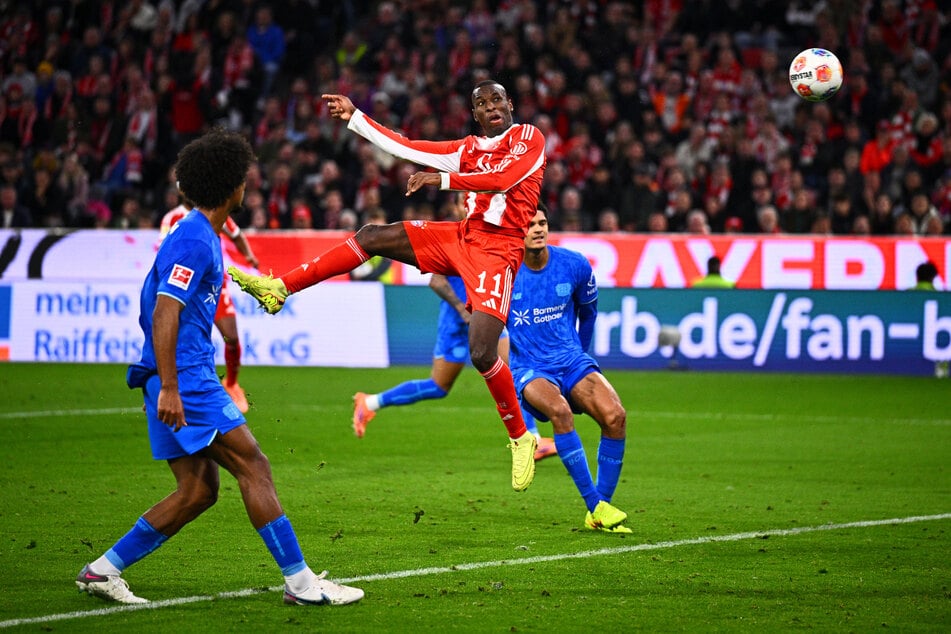 Nicolas Jackson stürmte anstelle von Harry Kane für Bayern und erzielte sein erstes Bundesliga-Tor.