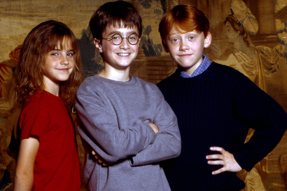 Emma Watson, Daniel Radcliffe, and Rupert Grint played the magical trio in the big screen adaptation of the book series.