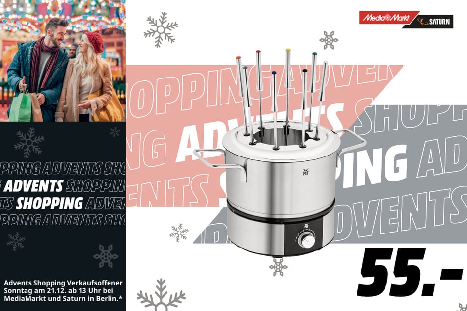 WMF-Fondue-Set Lono für 55 Euro.