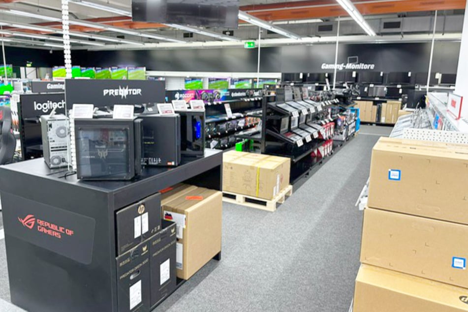 Der neue MediaMarkt in Fellbach.