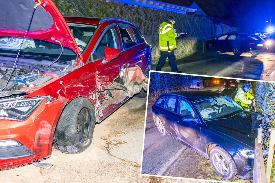 Verletzt nach Alkohol-Crash! Audi-Fahrer kracht mit 1,9 Promille gegen Seat und Zaun