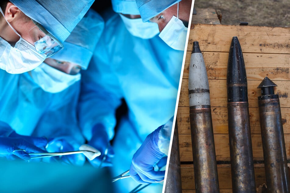 Bomben-Notfall im Krankenhaus: 88-Jährigem steckt eine Weltkriegs-Granate im Po!