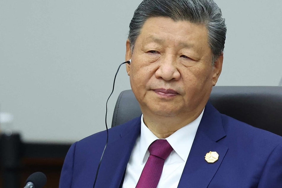 This handout photo from APEC 2025 Korea via Yonhap taken and released on Friday shows Chinese President Xi Jinping attending the Asia-Pacific Economic Cooperation (APEC) Summit in Gyeongju.