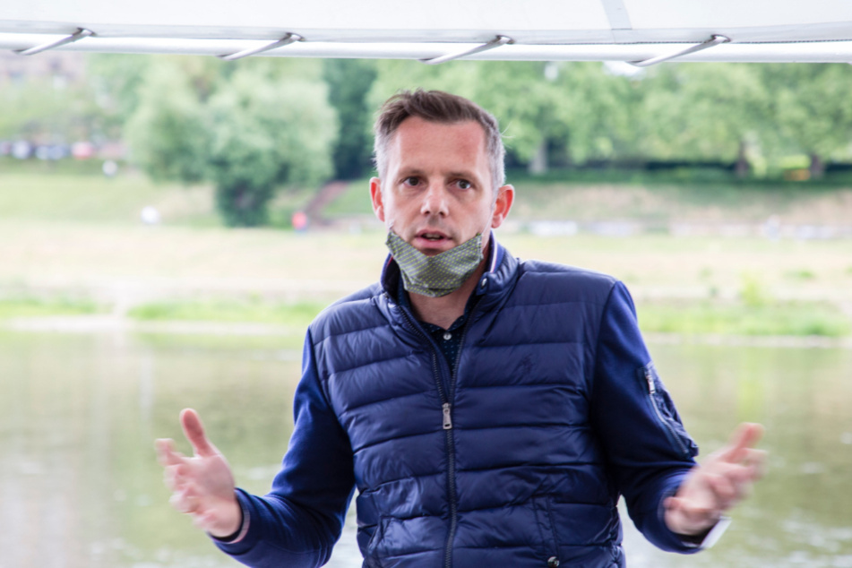 Flottensprecher Robert Körner (40) hält den Aufbau des Prossen-Anlegers in dieser Saison noch für möglich.