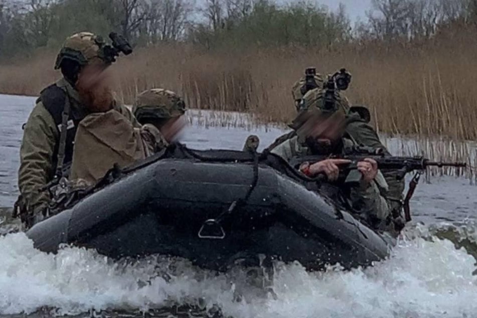 Ukrainische Spezialeinheiten bei einem EInsatz. (Archivbild)