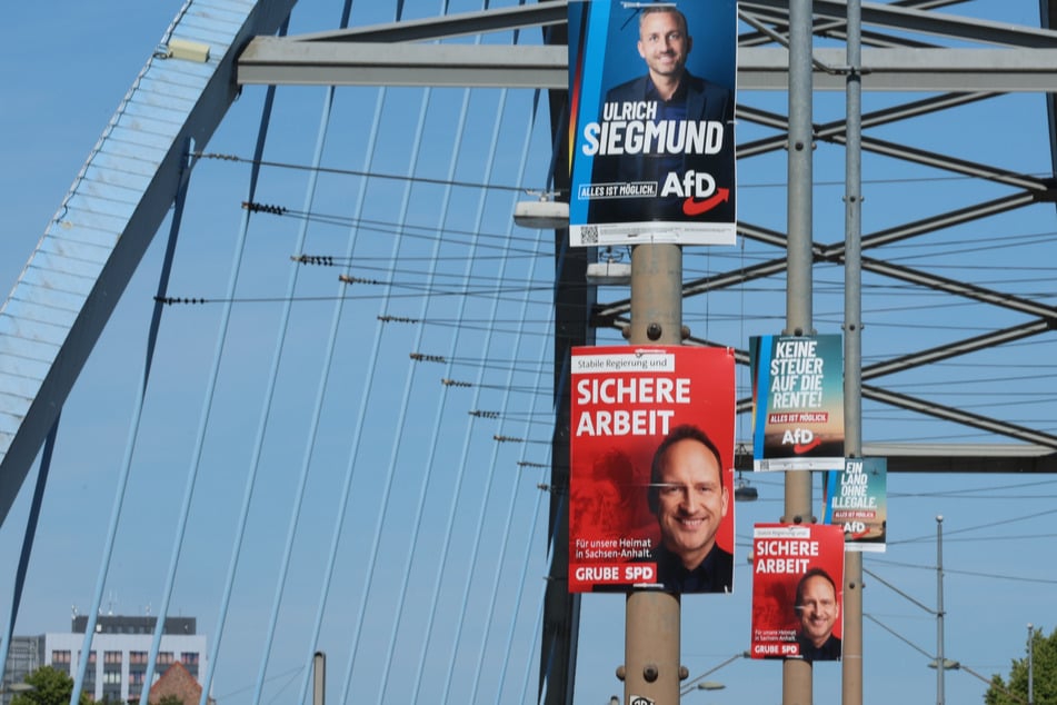 Landtagswahl 2026: Wahlplakate in Magdeburg aufgetaucht