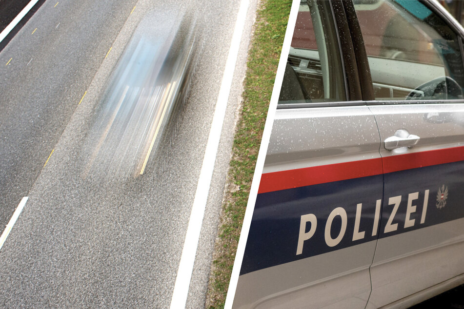 Ein junger Raser (21) lieferte sich - mit Papa an Bord - ein Rennen mit den österreichischen Polizeibeamten. (Symbolbild)