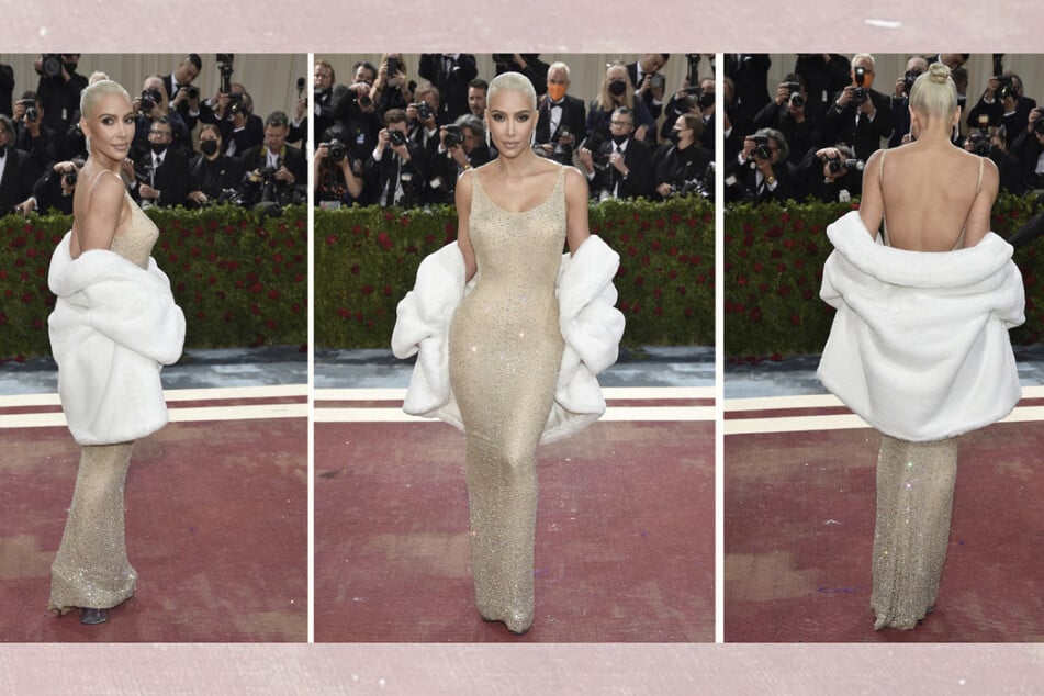 Bei der Benefizgala des Costume Institute des Metropolitan Museum of Art zeigte sich Kim Kardashian (41) in einem Original-Kleid von Marilyn Monroe (†36).