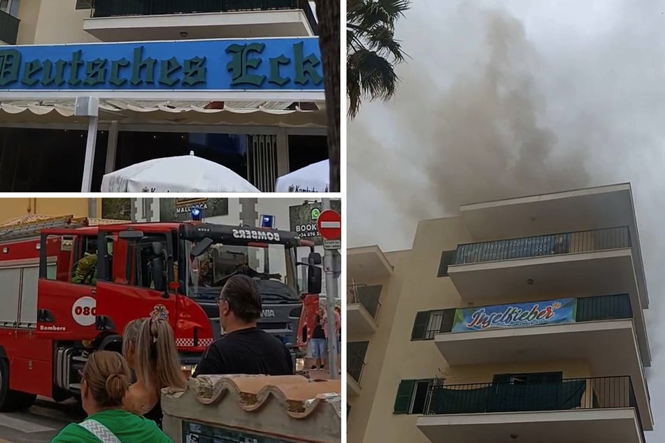 Humo oscuro sobre el Ballermann: incendio en el "Rincón Alemán"