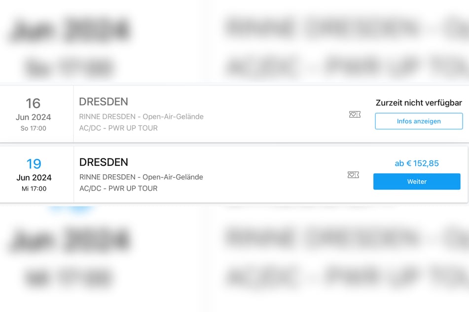 Am 16. und 19. Juni spielen AC/DC Konzerte in Dresden.