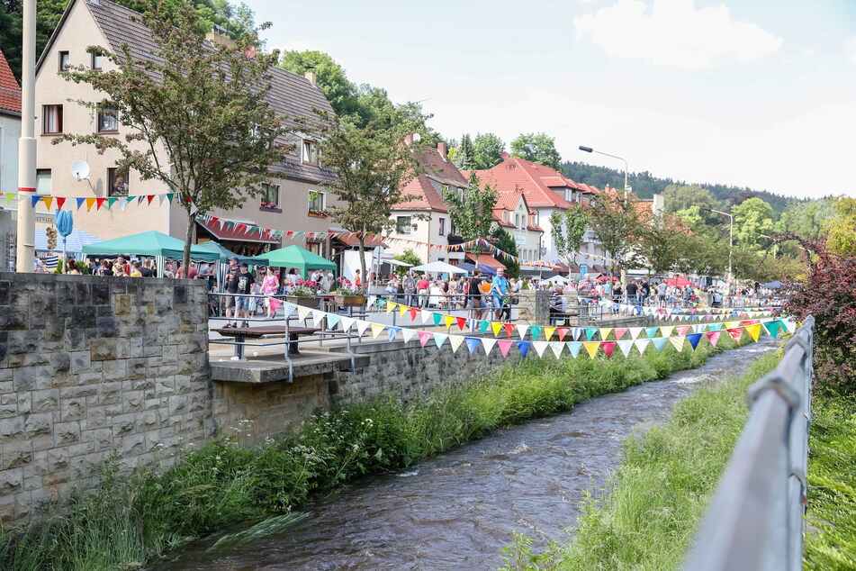 In Berggießhübel wird wieder Stadtfest gefeiert.
