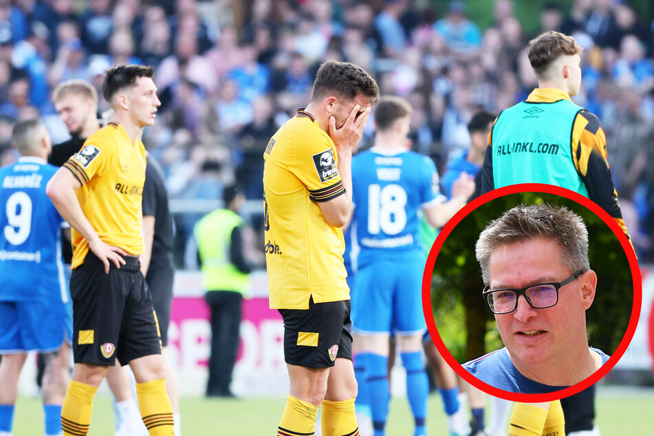 Ahmet Arslan (29, M.) vergoss nach der Niederlage in Meppen bittere Tränen. Auch für TAG24-Redakteur Thomas Nahrendorf (50) ein bitterer Moment.
