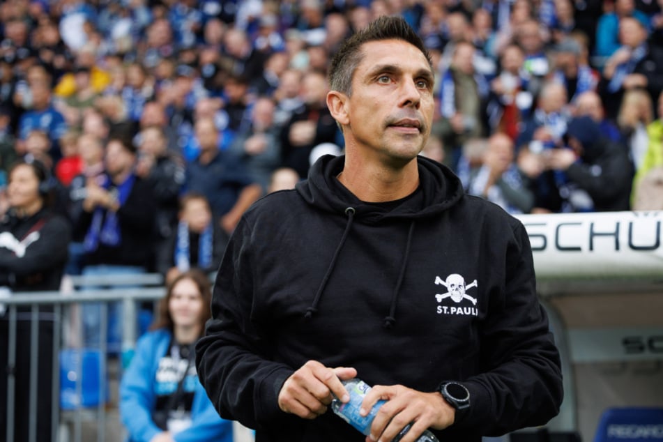 St.-Pauli-Trainer Marcel Rapp (47) freut sich auf ein Wiedersehen mit Ex-Kiezkicker Hauke Wahl (32).