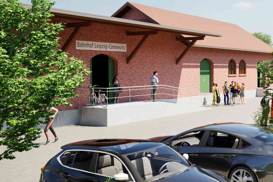 Leipzig: Wohnungen, neue Filiale, Parkplätze: ALDI will Bahnhof Leipzig-Connewitz komplett verändern