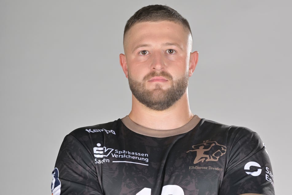 Steht seit 2019 beim HC Elbflorenz unter Vertrag: Rückraumspieler Mindaugas Dumcius (29).