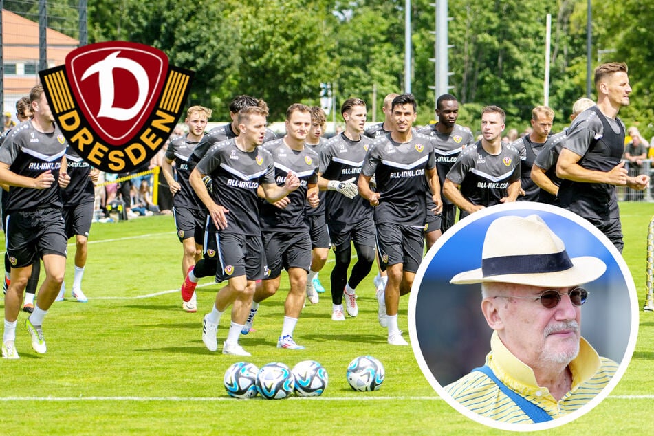 Sogar Opa Zickler guckte zu: Das war alles bei Dynamos Trainingsauftakt los