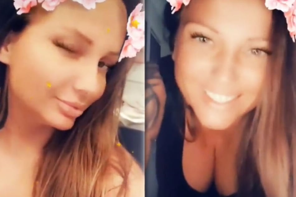 Die Montage zeigt zwei Screenshots aus den Instagram-Storys von Schwesta Ewa.