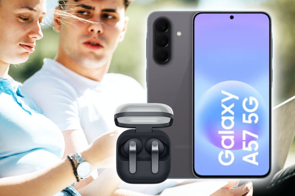 Samsung Galaxy A57 mit Buds 4 für einmalig 19 Euro bei Blau: 50 statt 30 GB inklusive