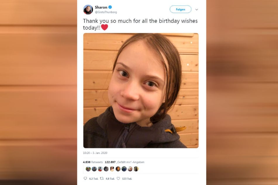 Wo kommt denn der Humor plötzlich her? Greta Thunberg beweist an ihrem 17. Geburtstag, dass es ihn gibt!