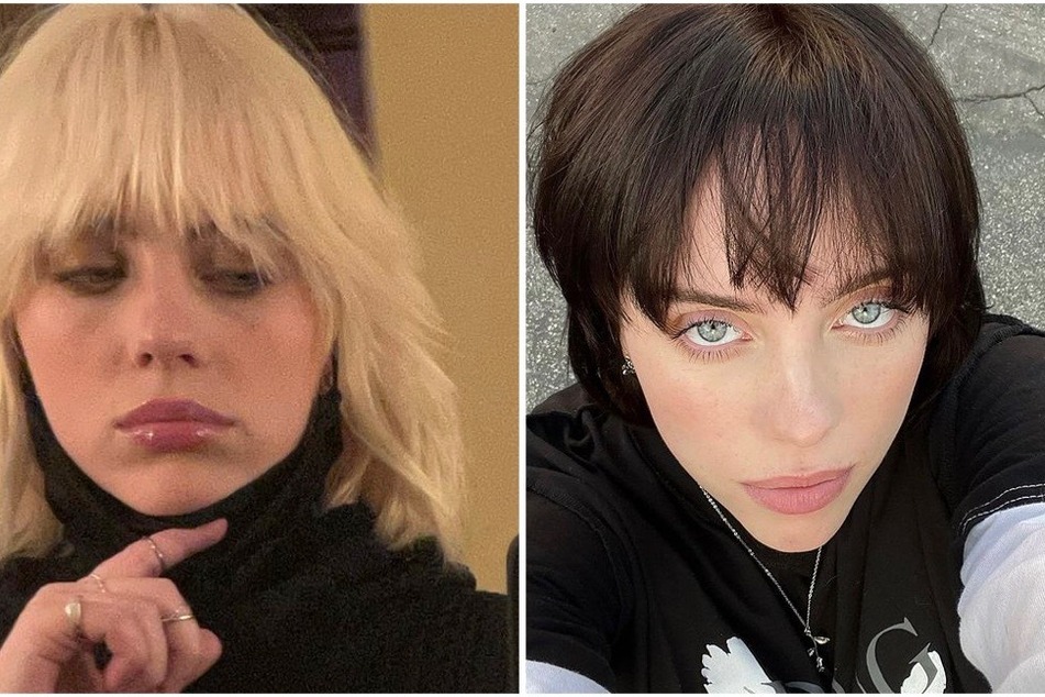 On Thursday, Billie Eilish debuted her new brunette hair do after sporting her blonde hair earlier this year.