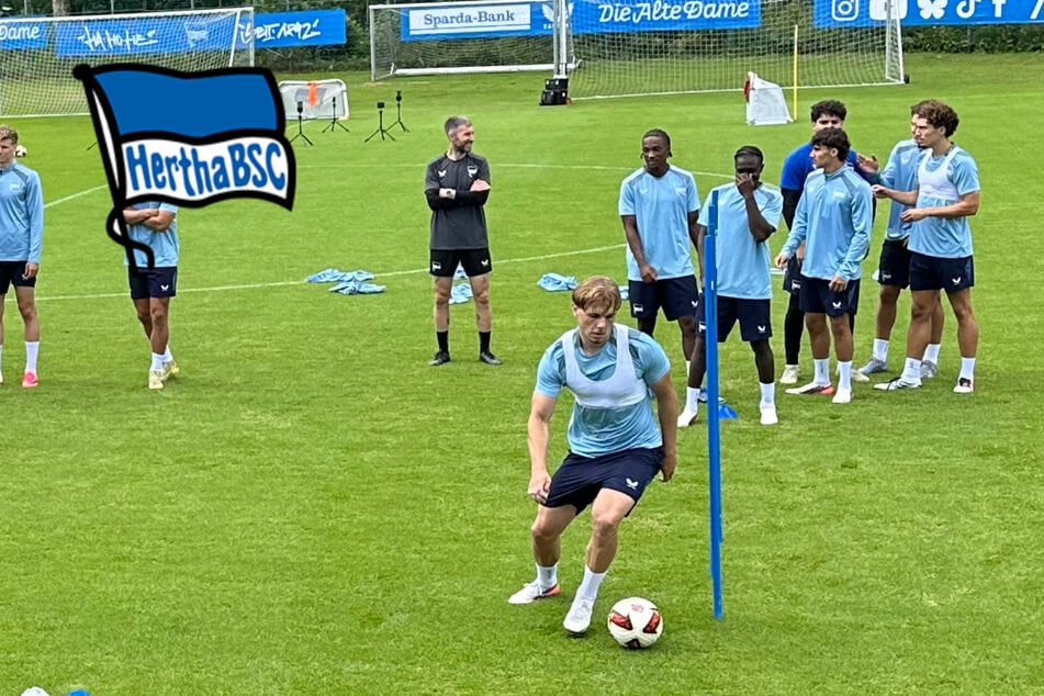 Jugend forscht bei Hertha BSC: Talente überzeugen im Trainingslager