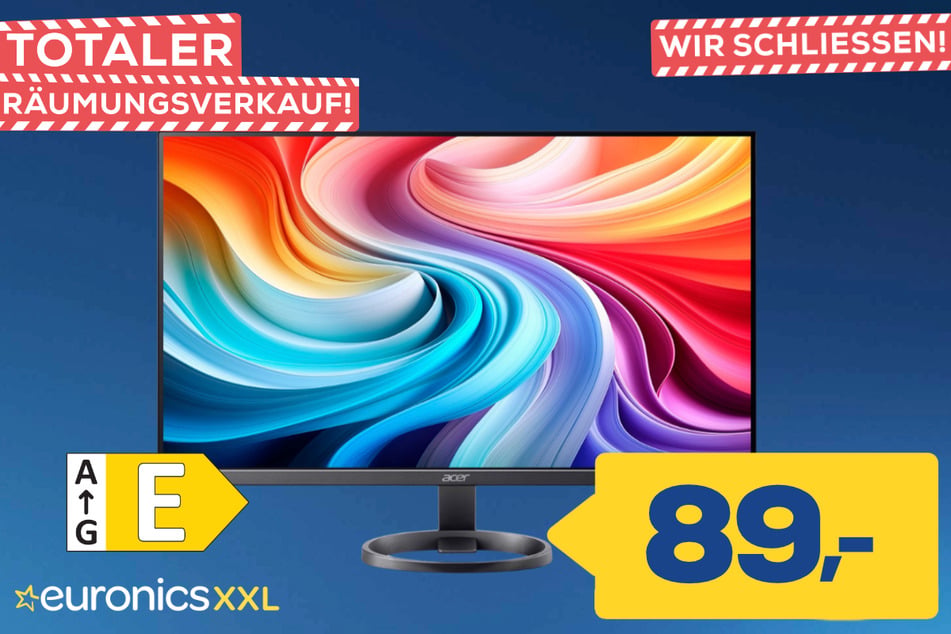 27-Zoll Acer-TFT-Monitor R272G0ymix  für 89 Euro.