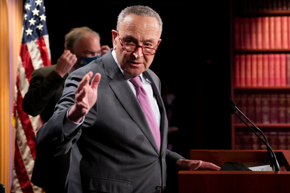 Senate Majority Leader Chuck Schumer said the meetings with party leaders on Wednesday were "serious, long, and intense."