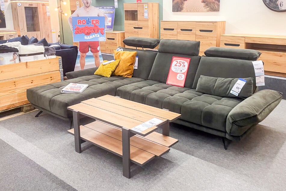 ROLLER verkauft hunderte Möbel am Montag (16.2.) zu Abverkaufs-Preisen