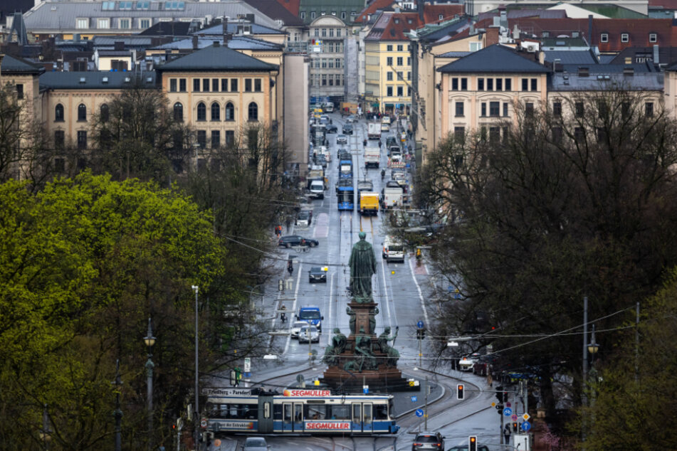 Die Maximilianstraße entstnad in der zweiten Hälfte des 19. Jahrhunderts.