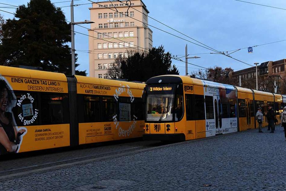 Am Albertplatz wurde ein 31-Jähriger von mehreren Männern ausgeraubt.