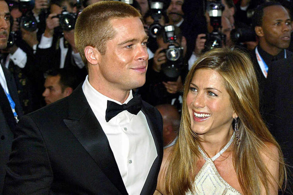 Damals waren sie noch glücklich zusammen: Brad Pitt und Jennifer Aniston 2004 bei den Filmfestspielen in Cannes.