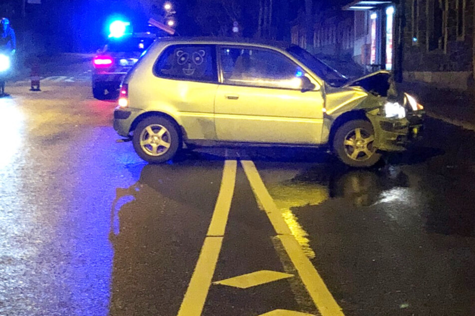 An dem Auto entstand Totalschaden.