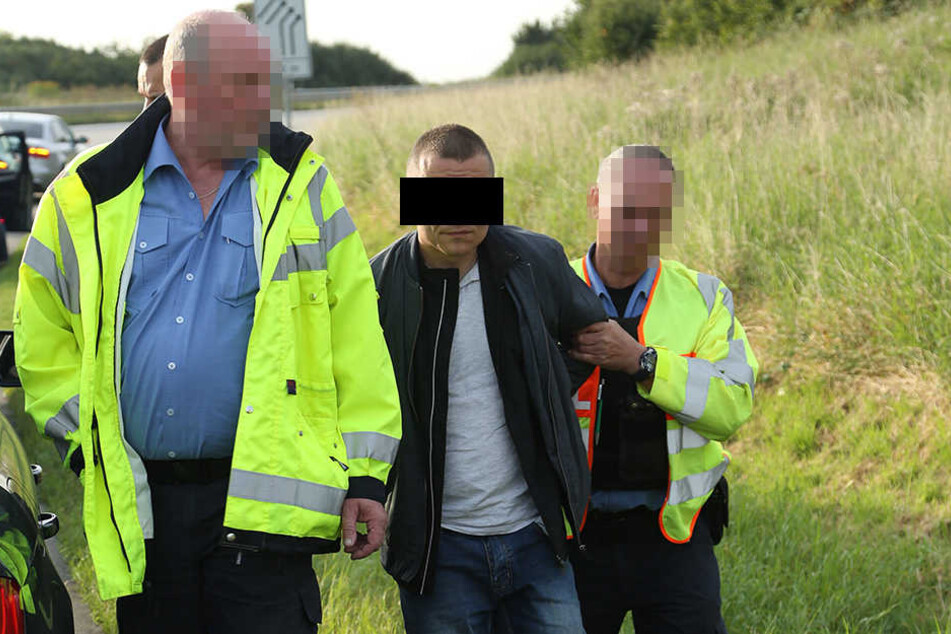 Die Polizei konnte den Mann nach einiger Zeit schnappen.