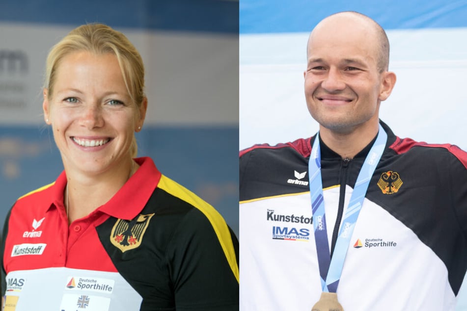 Tina Dietze (31) holte sich den Preis als "Sportlerin des Jahres", Franz Anton (29) wurde zum "Sportler des Jahres" gewählt.