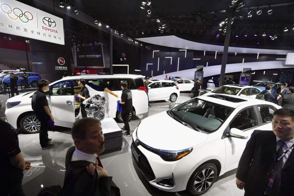 Deutsche Autohersteller nutzen die Autoshow in Guangzhou, um ihre Elektro-Autos vorzustellen. Der Markt scheint hier fruchtbarer, als in Deutschland zu sein.