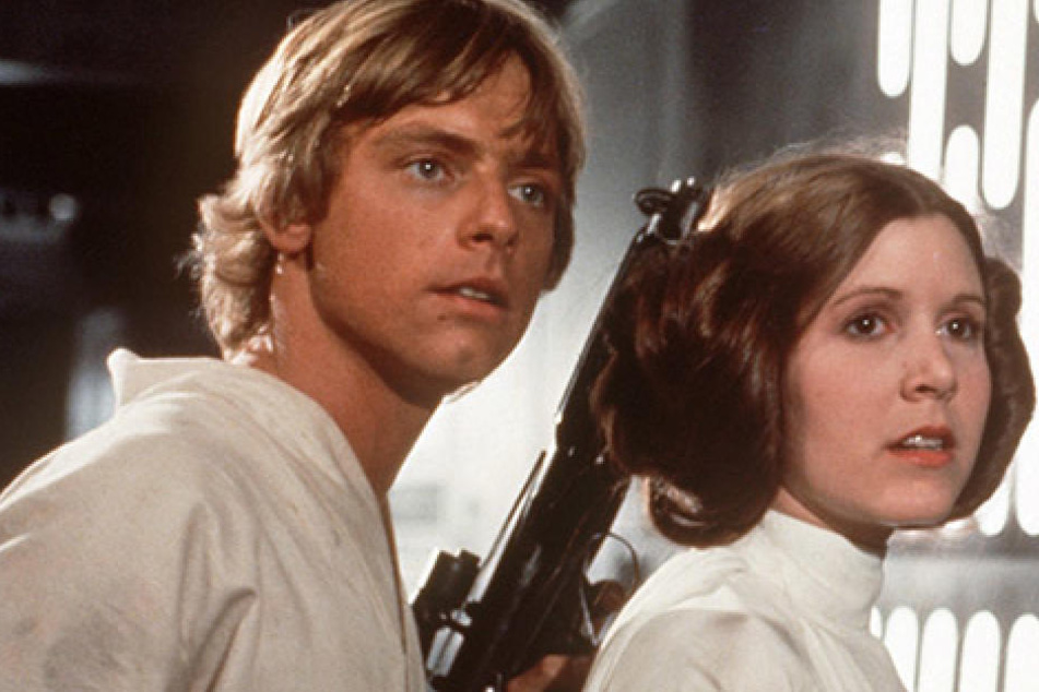 Luke Skywalker und Prinzessin Leia Organa in "Star Wars: Die Rückkehr der Jedi-Ritter".