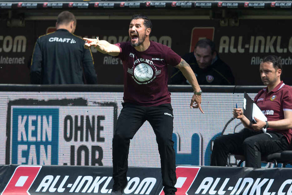 Cristian Fiel dirigierte akribisch an der Seitenlinie.
