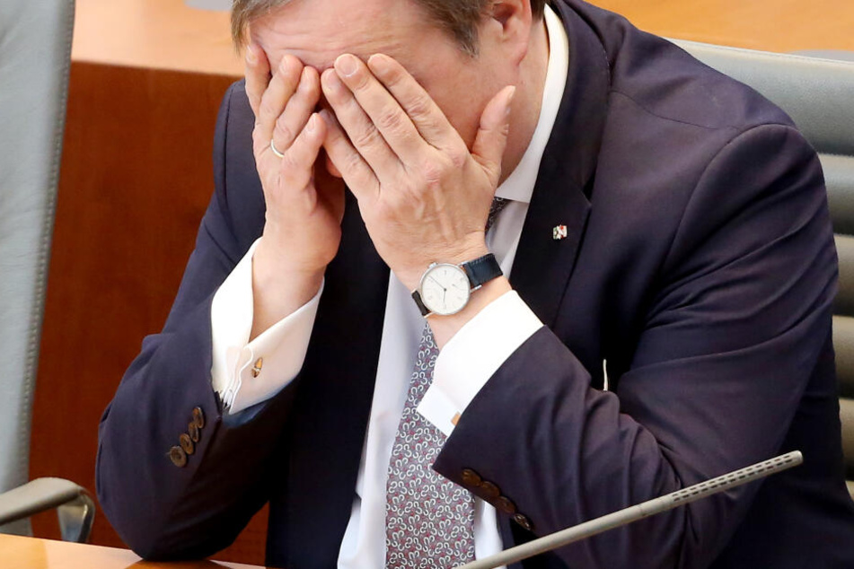 Armin Laschet (CDU) bei einer Sitzung im Landtag in Düsseldorf.