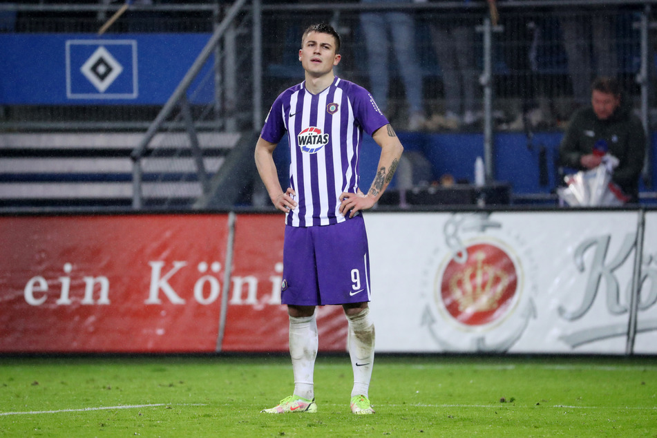 Aue-Kicker Antonio Jonjic (23) steht auf der Einkaufsliste von Podolski-Klub Gornik Zabrze.