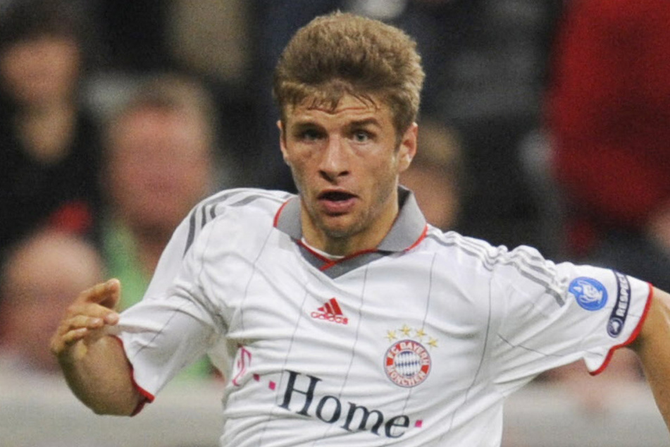 Junger Hüpfer: 25 Jahre lang trug Thomas Müller – durchgängig – das Bayern-Trikot. Sein Bundesliga-Debüt feierte er 2009. (Archiv)