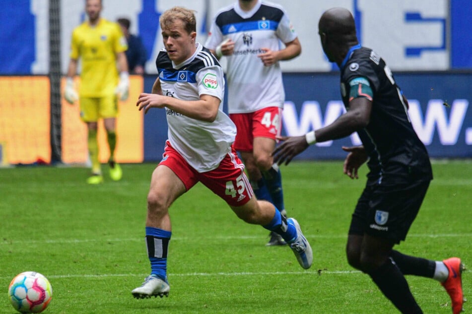 Oliver Sanne (20) steht beim Hamburger SV vor dem Abschied.