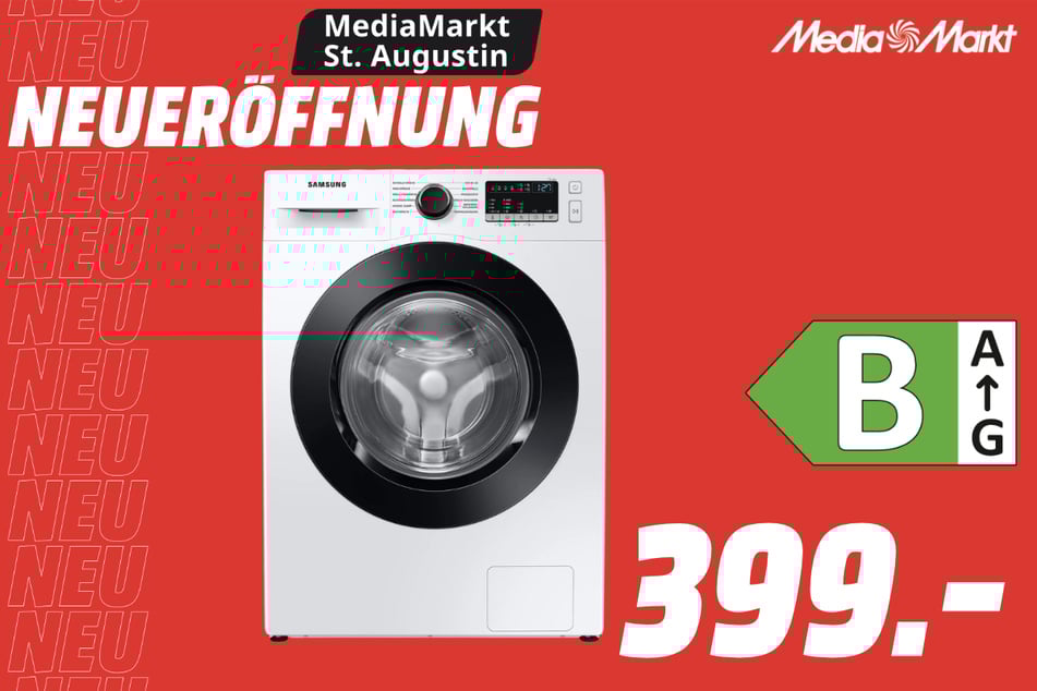 Samsung-Waschmaschine WW 8 ET 4048 CE/EG für 399 Euro.
