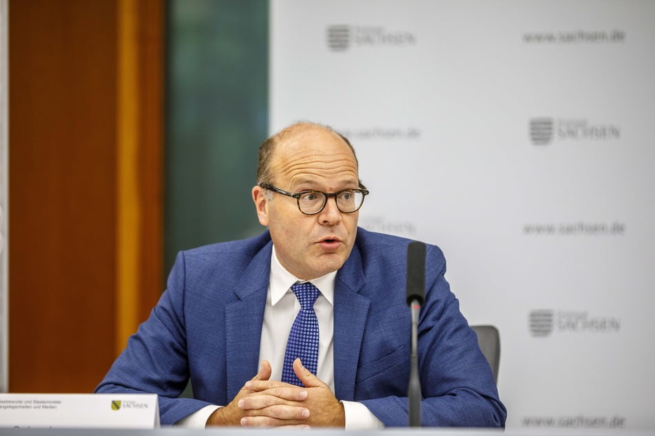 Staatsminister Oliver Schenk (52, CDU).