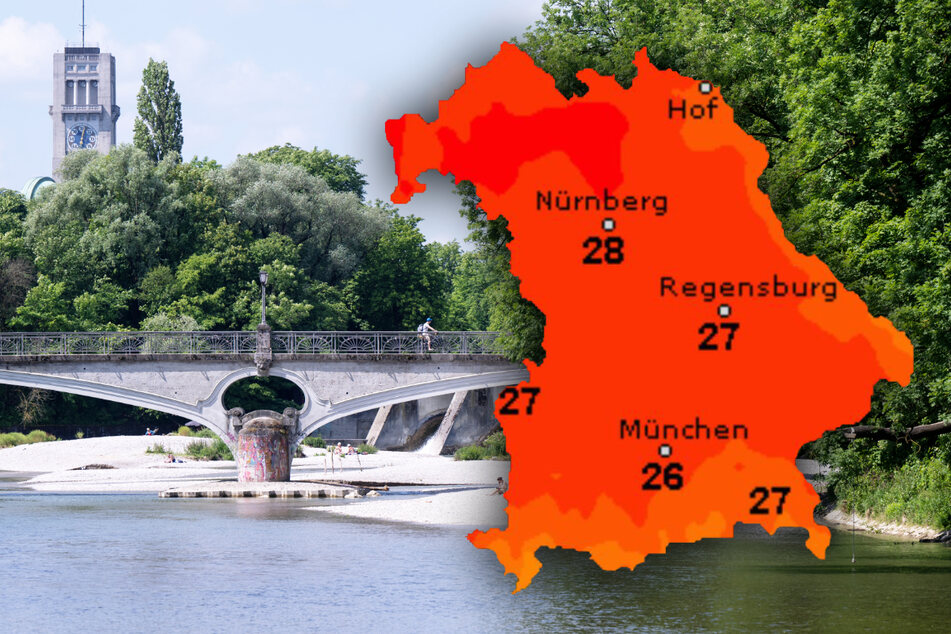 Es wird warm in Bayern! Das Wetter in den kommenden Tagen kann sich im Freistaat durchaus sehen lassen.