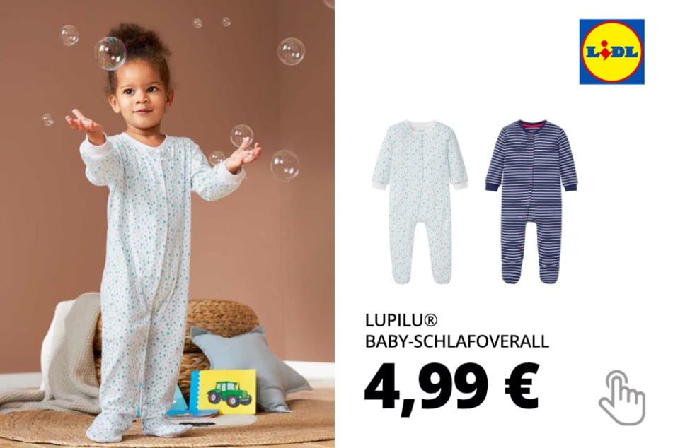 LUPILU® Baby-Schlafoverall
